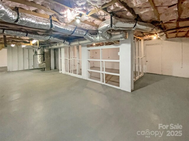 510 Newport Dr, Salisbury, NC 28144 - view of unfinished below grade area