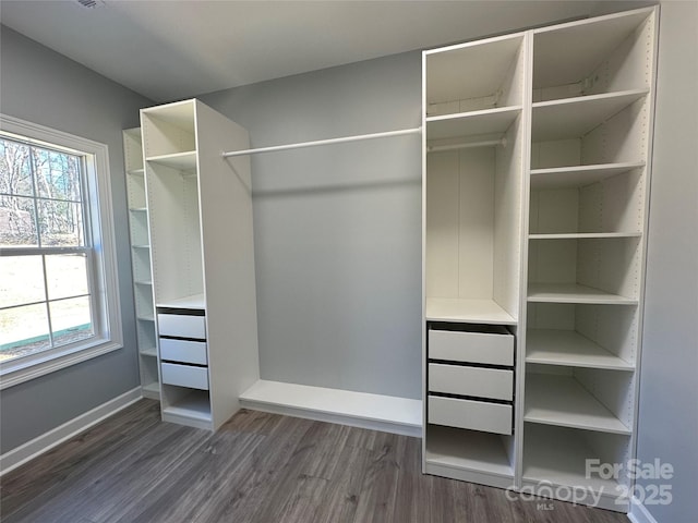 view of closet