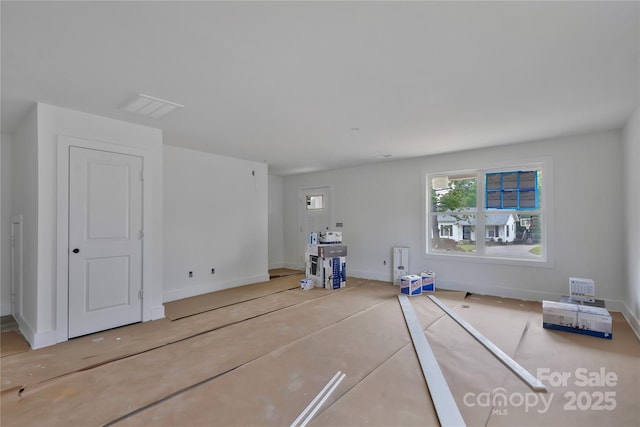 513 Harrel St, Salisbury, NC 28144 - workout area with baseboards