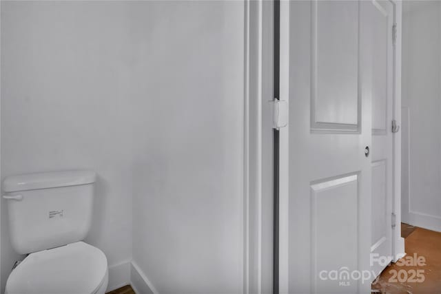513 Harrel St, Salisbury, NC 28144 - bathroom with baseboards and toilet