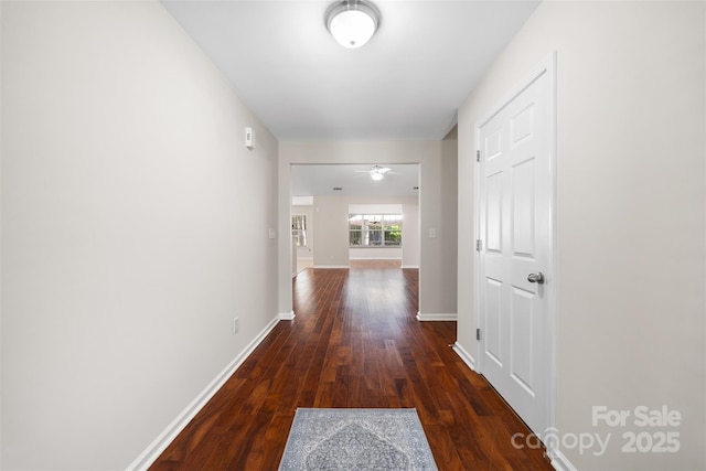 4323 Wiregrass Rd, Indian Land, SC 29707 - corridor featuring baseboards and wood finished floors