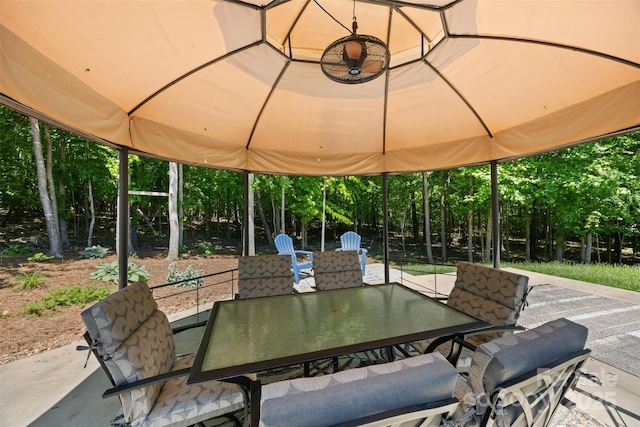 4323 Wiregrass Rd, Indian Land, SC 29707 - view of patio with outdoor dining area