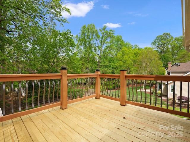 9009 Stourbridge Dr, Huntersville, NC 28078 - view of deck