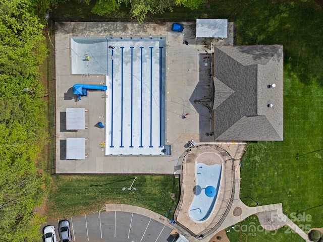 9009 Stourbridge Dr, Huntersville, NC 28078 - drone / aerial view