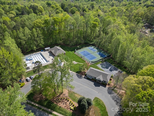 9009 Stourbridge Dr, Huntersville, NC 28078 - aerial view of a forest
