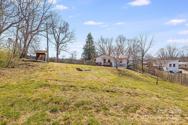 323 Emma Rd, Asheville, NC 28806 - view of yard with fence private yard