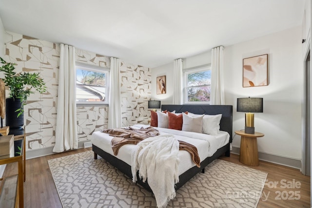 1749 Archdale Dr, Charlotte, NC 28210 - bedroom with wood finished floors