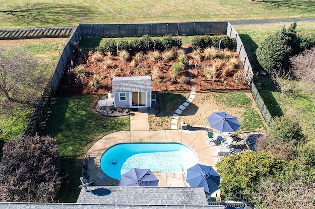 drone / aerial view