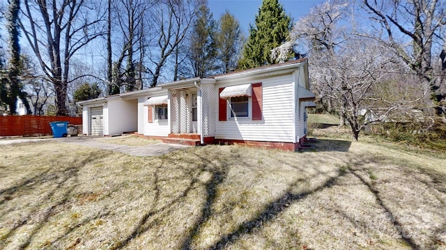 11 Season Ln, Asheville, NC 28805 - view of front of property with an attached garage
