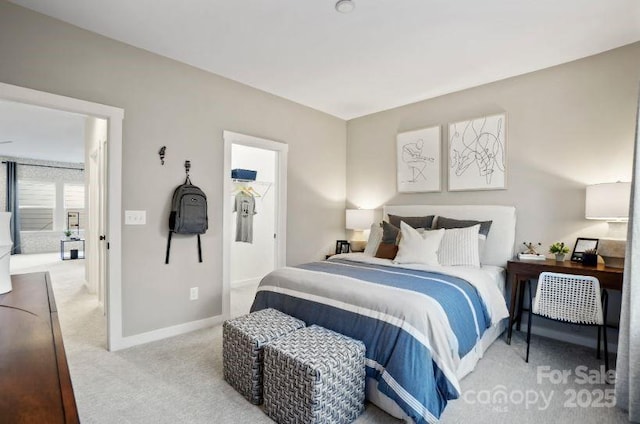 324 Basil Dr, Indian Trail, NC 28079 - bedroom featuring light colored carpet and baseboards
