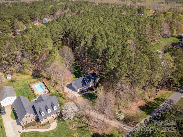 7025 Ridgeway Rd, Stanley, NC 28164 - bird's eye view of a forest