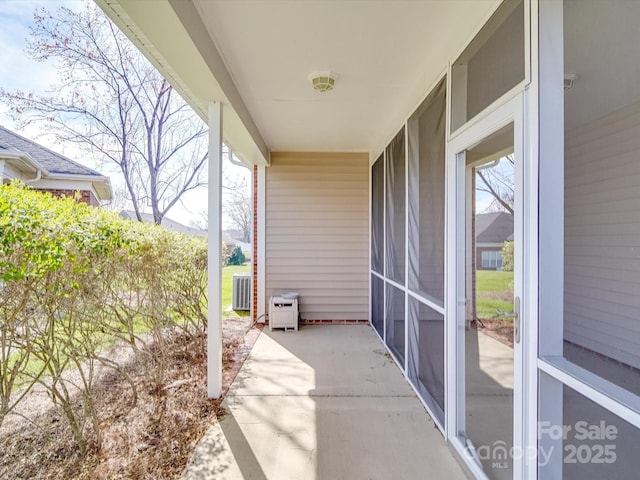 4118 Compostela Ct, Monroe, NC 28110 - view of patio with central air condition unit
