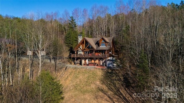 133 Saratoga Dr, Bostic, NC 28018 - drone / aerial view with a view of trees