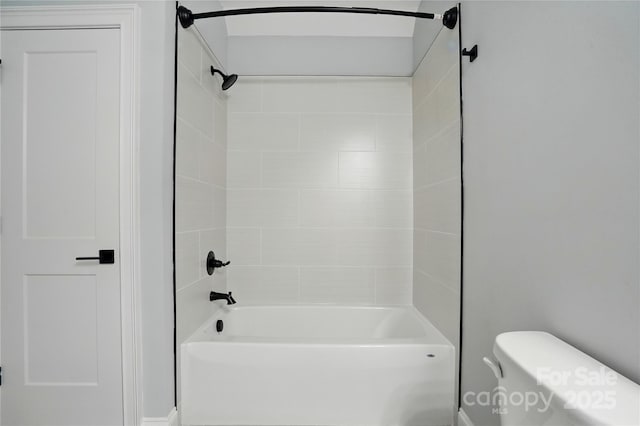 409 Henry Chapel Rd, Belmont, NC 28012 - full bathroom featuring shower / washtub combination and toilet