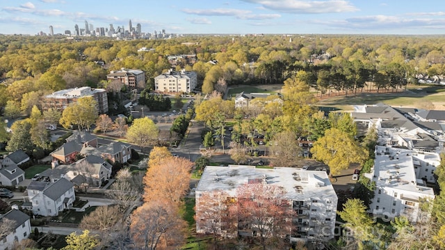 2503 Roswell Ave Unit 208, Charlotte, NC 28209 - aerial view of property and surrounding area with a forest