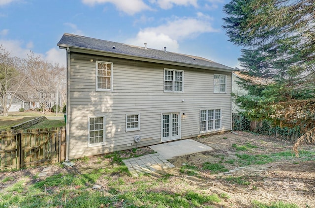 10434 Henbane Ct, Charlotte, NC 28213 - back of property with a patio area and fence