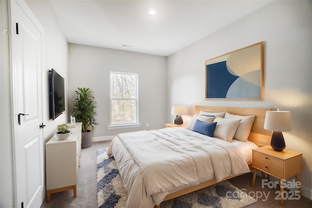 522 Fern Hill Rd Unit 17, Mooresville, NC 28117 - bedroom with visible vents, baseboards, and carpet flooring