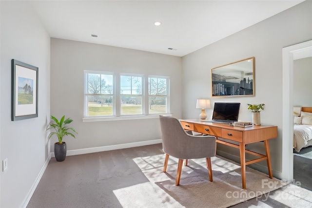 522 Fern Hill Rd Unit 17, Mooresville, NC 28117 - carpeted office with baseboards
