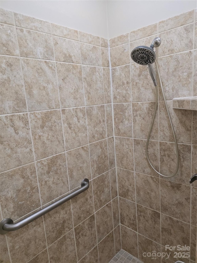 1112 Avalon Pl, Stallings, NC 28104 - full bath featuring tiled shower