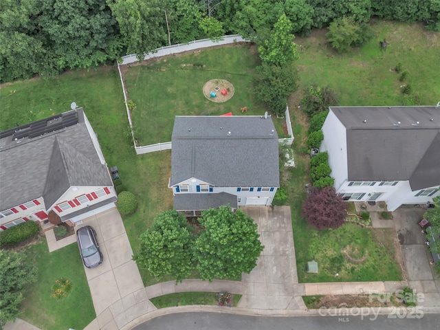 1017 Chalk Hill Ln, Charlotte, NC 28214 - aerial view