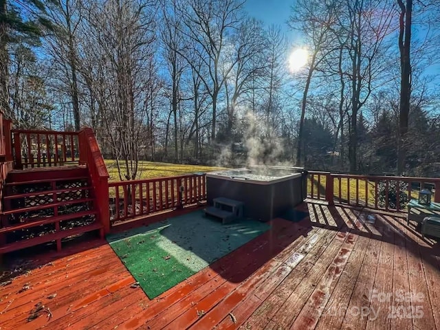 view of deck