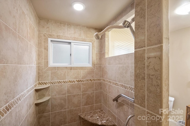 1506 Lynn Rd, Columbus, NC 28722 - bathroom featuring a tile shower