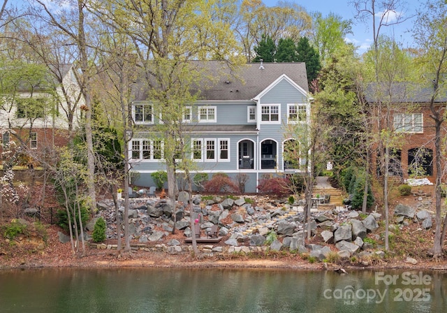 21311 Baltic Dr, Cornelius, NC 28031 - back of property with a water view