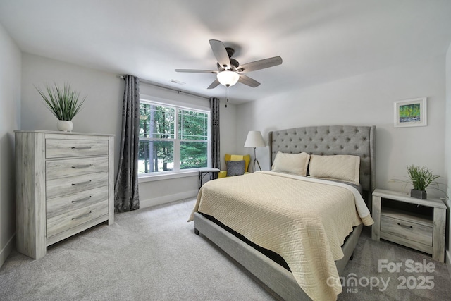 463 Lake Wylie Rd, Belmont, NC 28012 - bedroom featuring carpet flooring and a ceiling fan