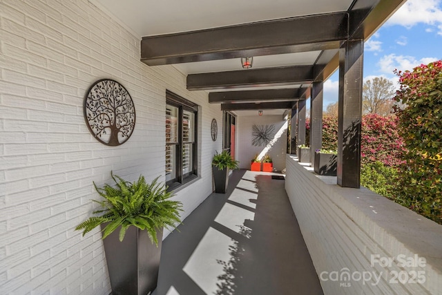 15921 Cramur Dr, Huntersville, NC 28078 - view of patio / terrace featuring a porch
