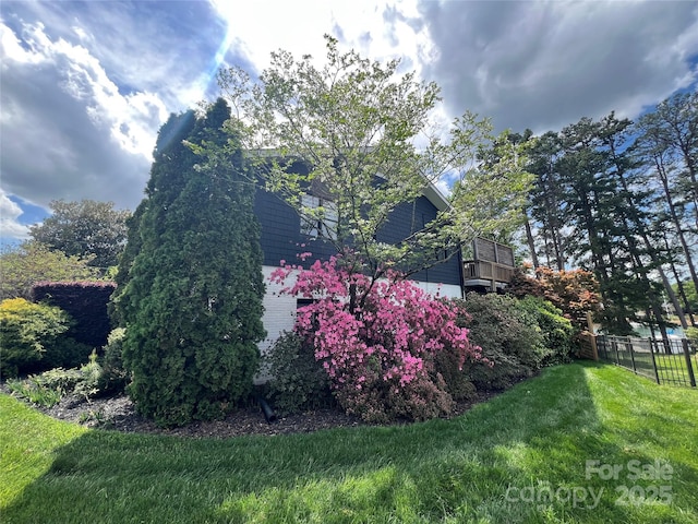 15921 Cramur Dr, Huntersville, NC 28078 - view of yard featuring fence