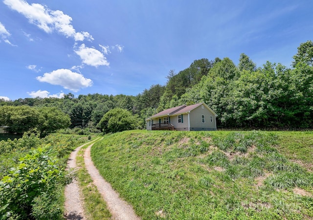 42 Leonard Davis Rd, Robbinsville, NC 28771 - view of yard with a view of trees