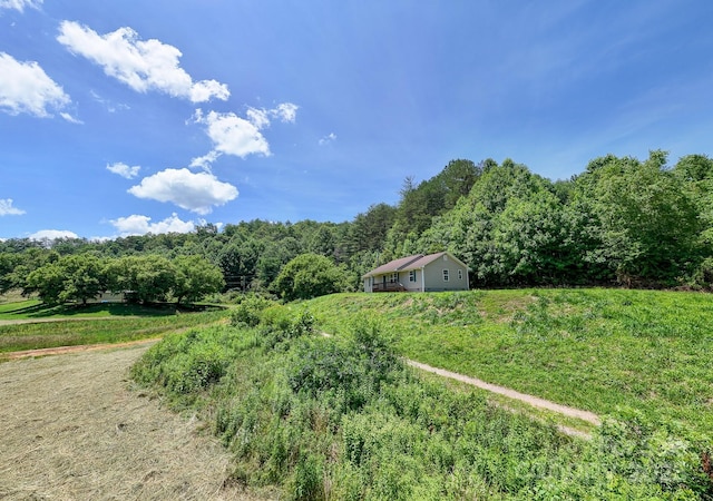 42 Leonard Davis Rd, Robbinsville, NC 28771 - view of yard featuring a view of trees and a rural view