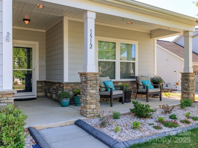 1512 Brooksland Pl, Waxhaw, NC 28173 - view of porch