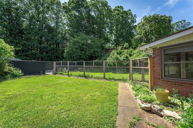 31 Vista Dr, Candler, NC 28715 - view of yard with a gate
