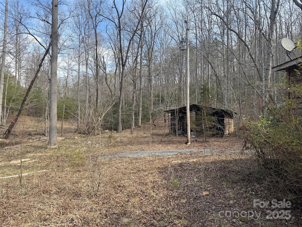 137 Cottage Pl, Lake Lure, NC 28746 - view of local wilderness featuring a wooded view
