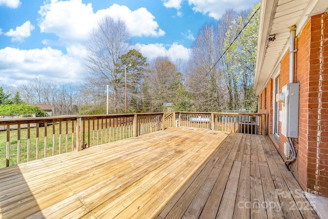 view of deck