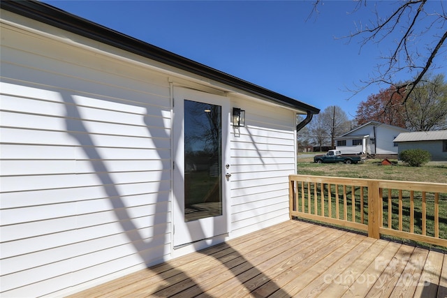 1018 Union St, Maiden, NC 28650 - view of deck
