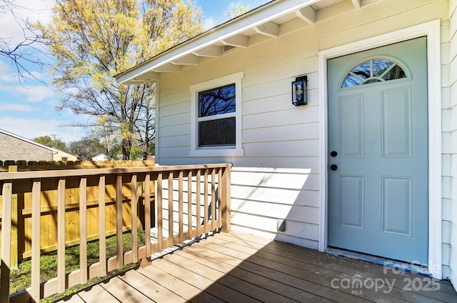 1116 Carolina Ave, Rock Hill, SC 29730 - view of wooden terrace