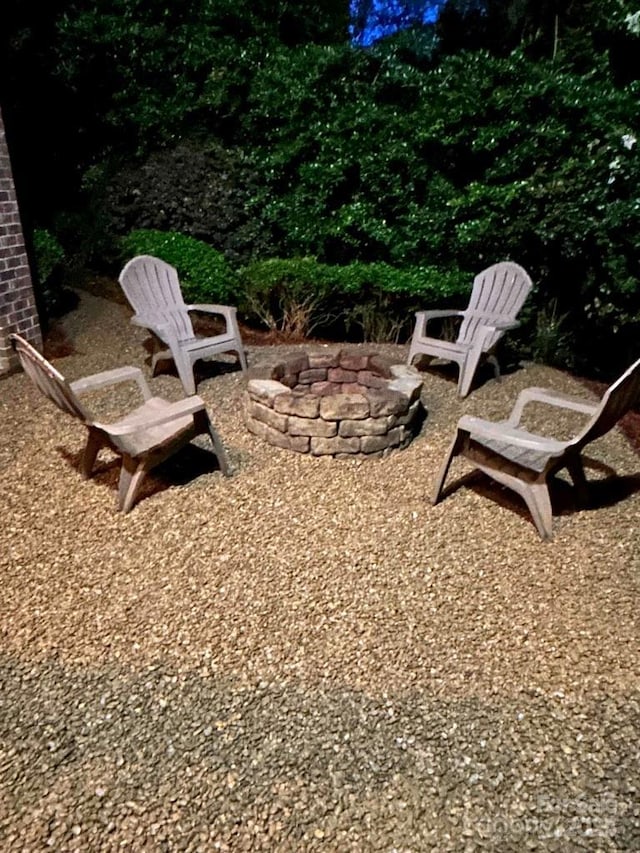 604 Wisteria Walk Way, Fort Mill, SC 29715 - view of yard with a fire pit