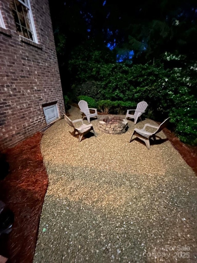 604 Wisteria Walk Way, Fort Mill, SC 29715 - view of yard with a fire pit and a patio area