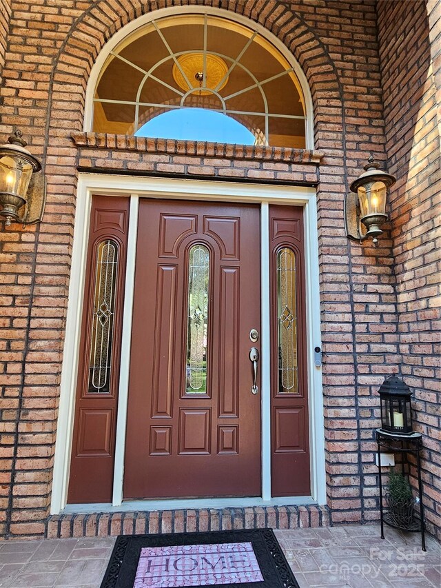 1832 Marthas Vineyard Rd, York, SC 29745 - view of exterior entry featuring brick siding