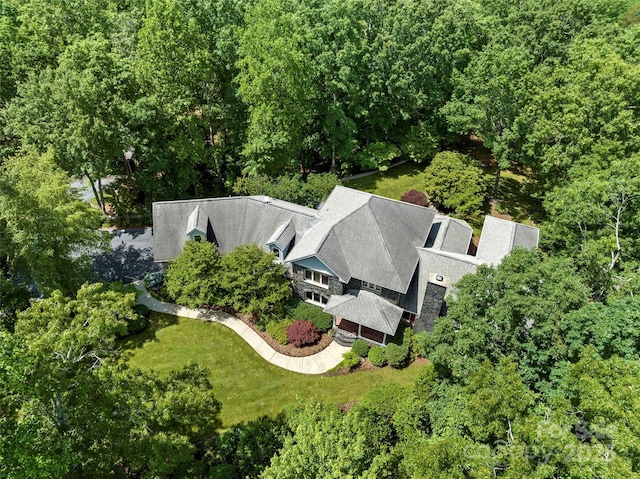 421 N Boundary Rd, Mill Spring, NC 28756 - aerial view of property and surrounding area