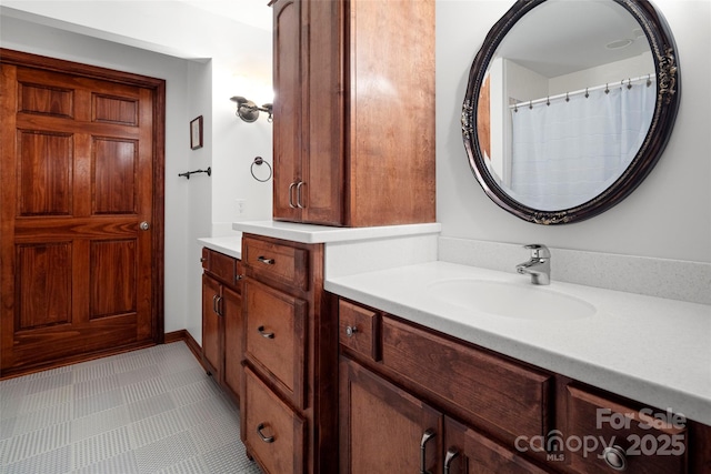421 N Boundary Rd, Mill Spring, NC 28756 - bathroom with vanity
