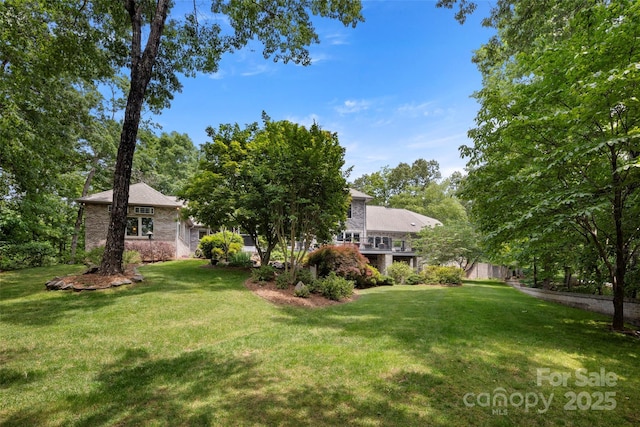 421 N Boundary Rd, Mill Spring, NC 28756 - view of grassy yard