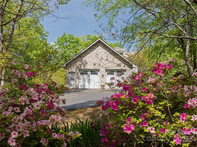 421 N Boundary Rd, Mill Spring, NC 28756 - view of detached garage