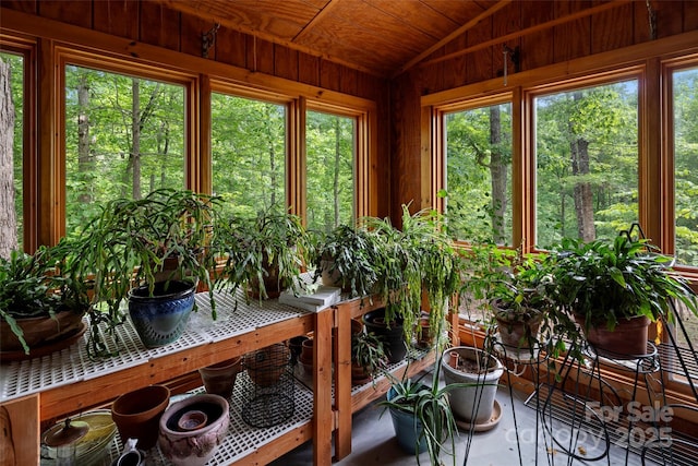 421 N Boundary Rd, Mill Spring, NC 28756 - sunroom / solarium with lofted ceiling and healthy amount of natural light