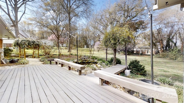 116 Jonas Dr, Lincolnton, NC 28092 - view of deck