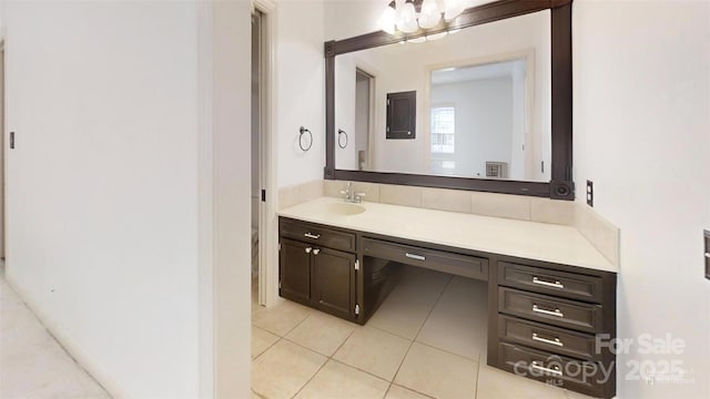 116 Jonas Dr, Lincolnton, NC 28092 - bathroom featuring tile patterned floors and vanity