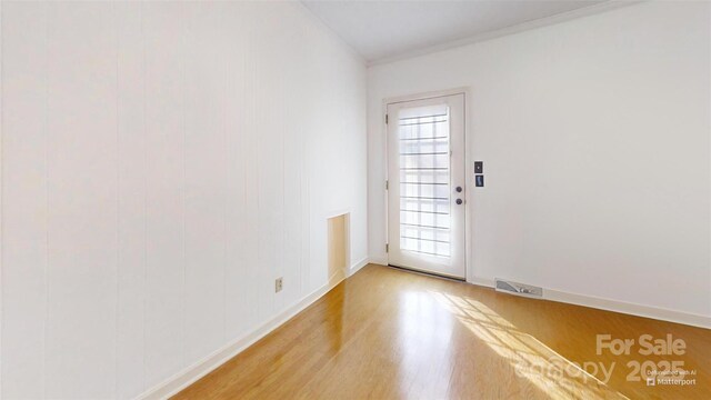 116 Jonas Dr, Lincolnton, NC 28092 - spare room featuring light wood-style flooring and visible vents
