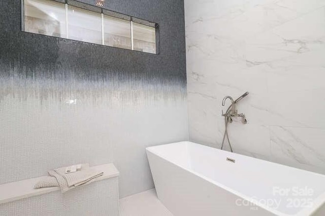 3119 Knowlton Ln, Charlotte, NC 28205 - bathroom with a freestanding bath